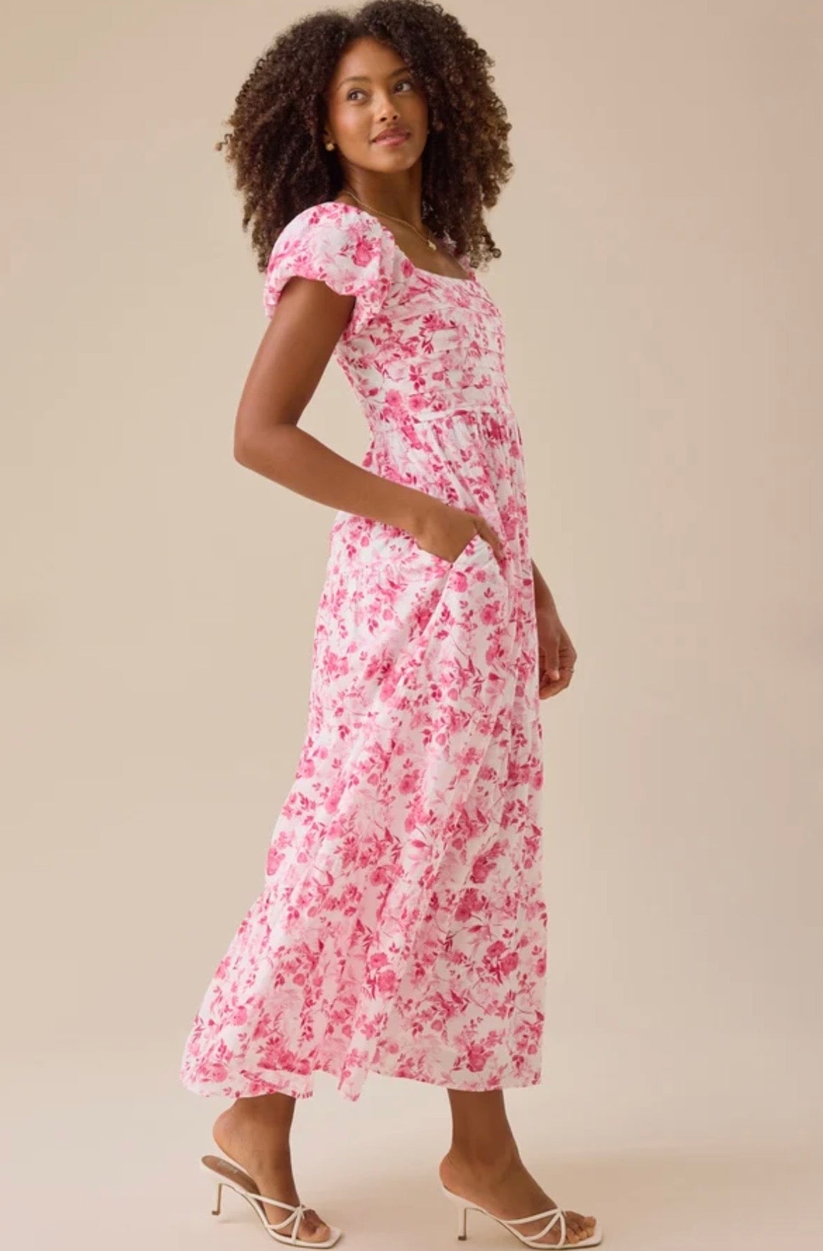 Altar’d State Adeline Floral Maxi Dress
