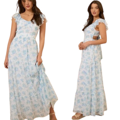 Altar’d State Lotte Floral Maxi Dress NWT