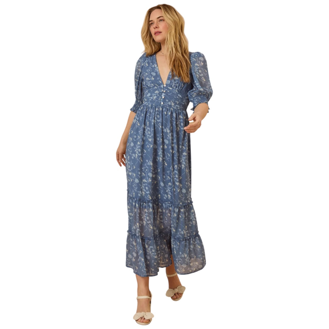 Altar'd State Maggie Floral Maxi Dress โ Our Sunshine Boutique