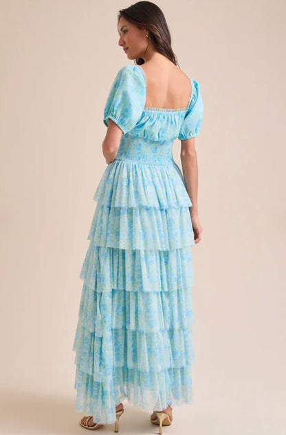 Altar’d State Jane Floral Maxi Dress NWT