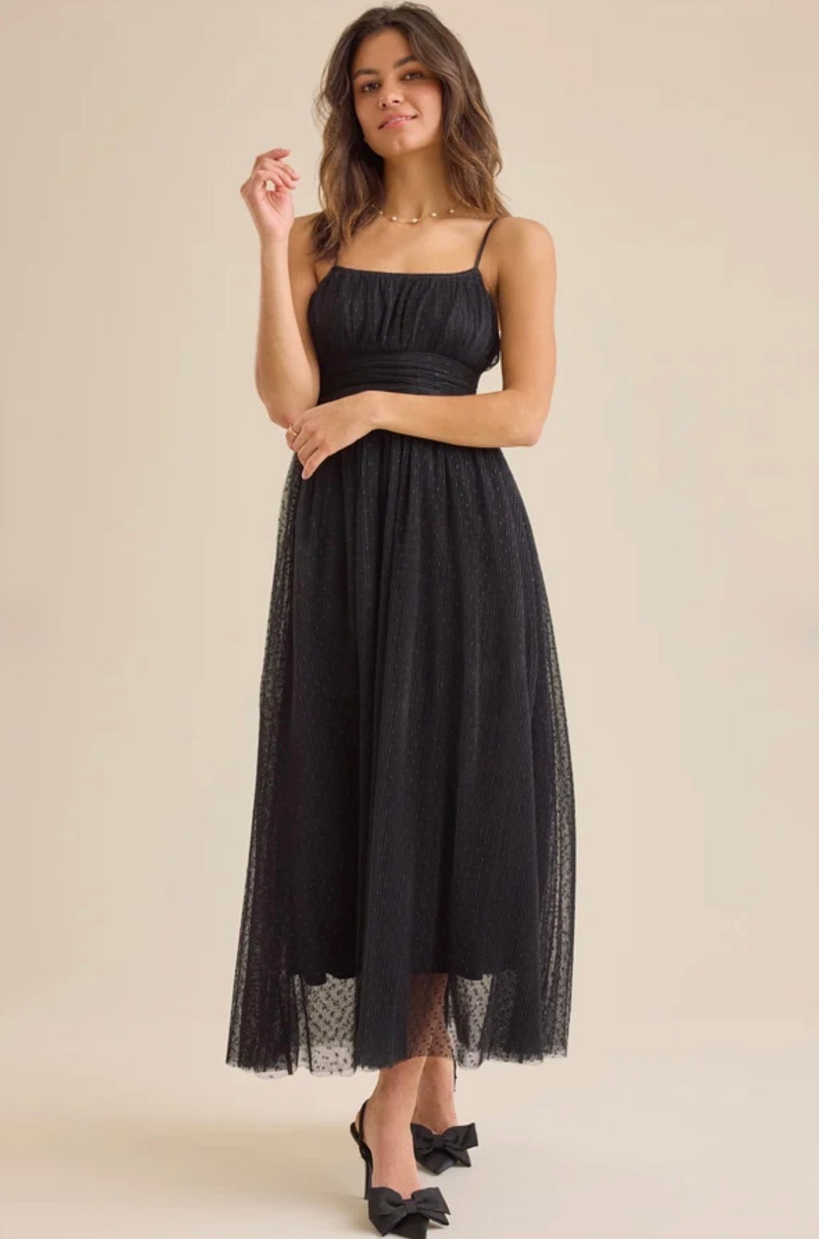 Altar’d State Harper Ruched Chest Maxi Dress