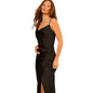 Altar'd State Sadie Satin Scoop Neck Maxi Dress NWT