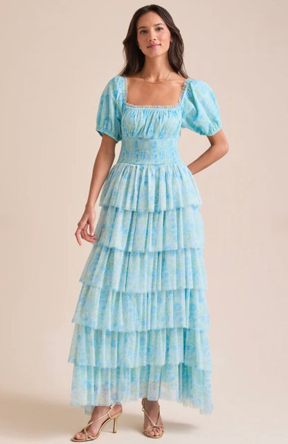 Altar’d State Jane Floral Maxi Dress NWT