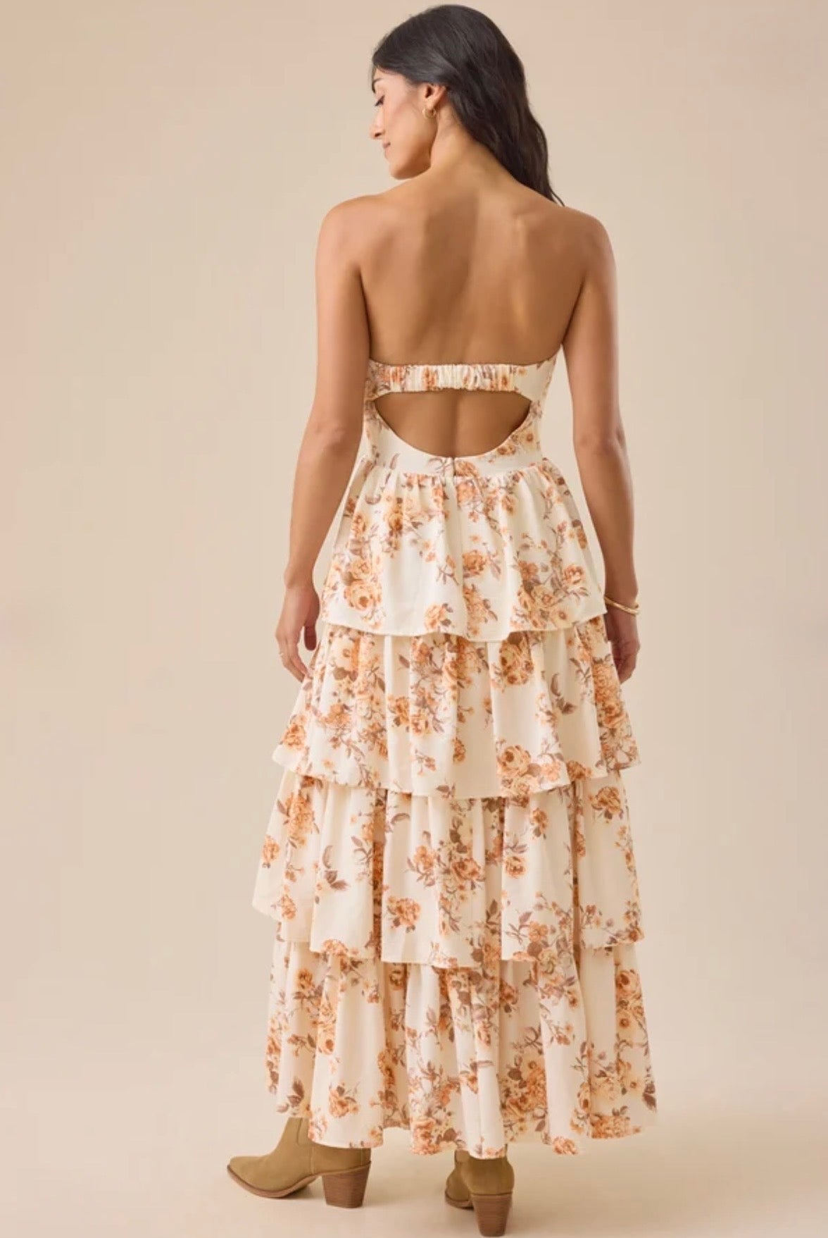 Altar’d State Fleur Floral Midi Dress