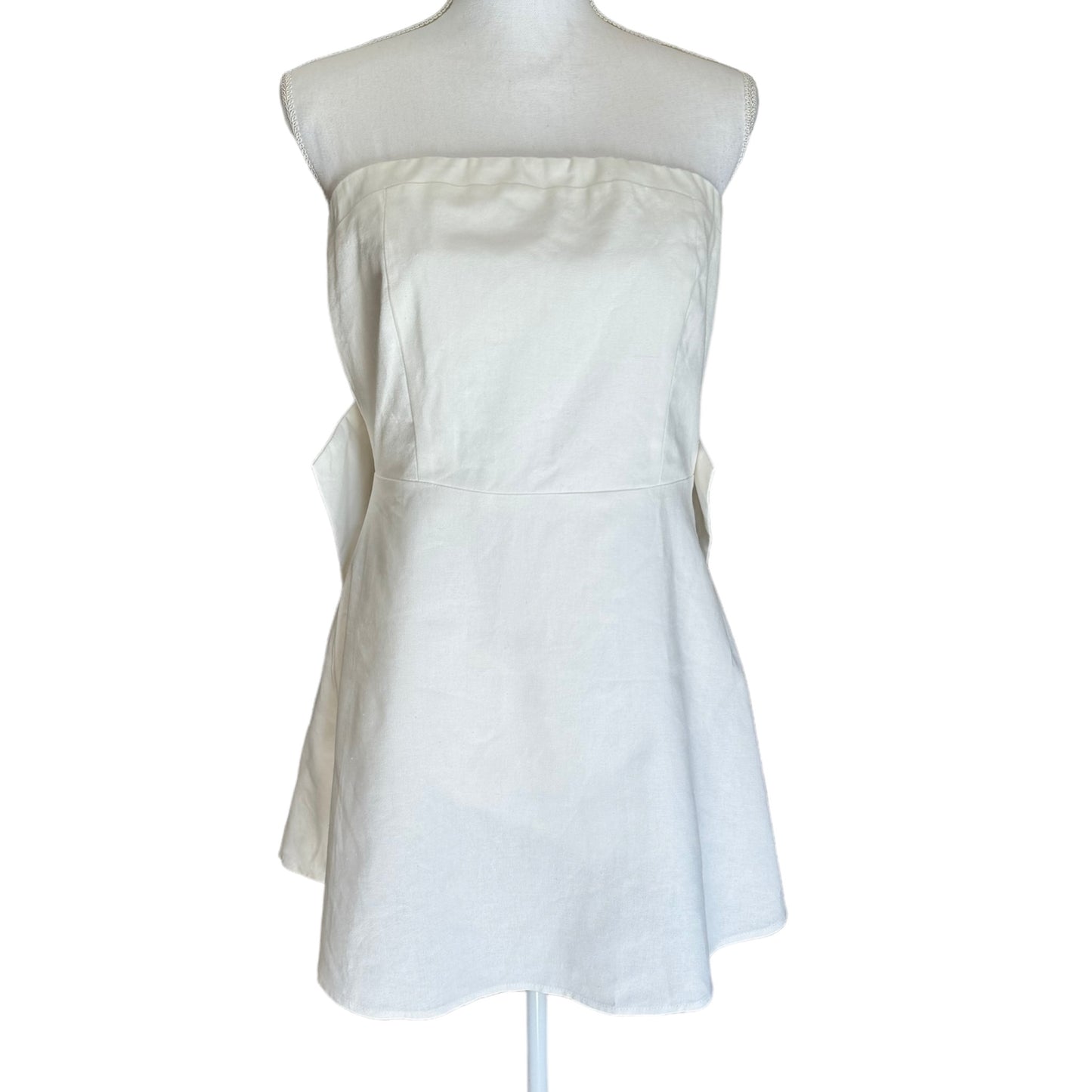 Lilia Strapless Bow Dress
