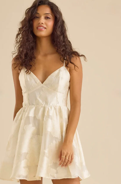Altar’d State Novalee Satin Mini Dress