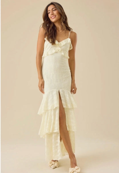 Altar’d State Adrianna Lace Maxi Dress