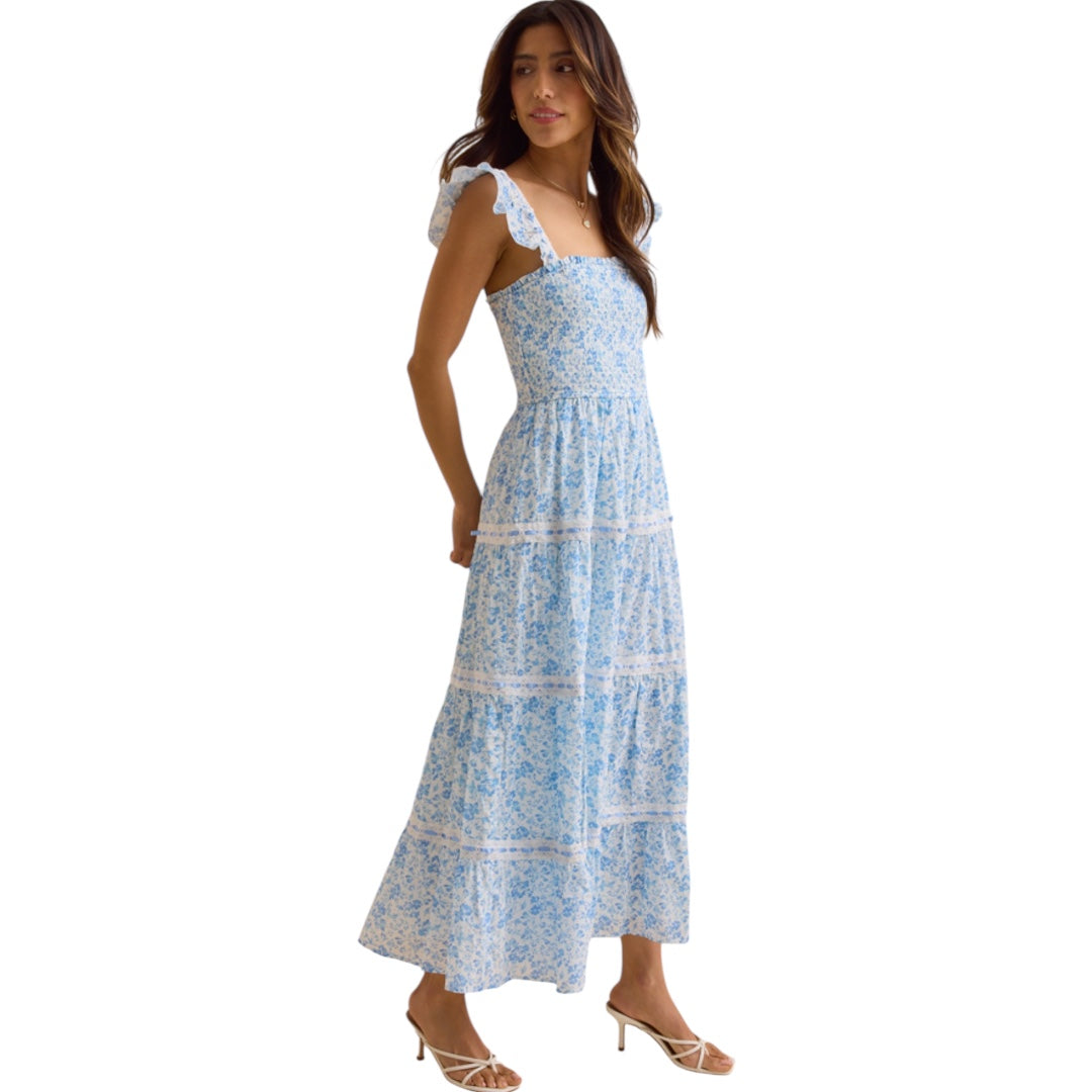 Altar’d State Tatum Floral Maxi Dress NWT