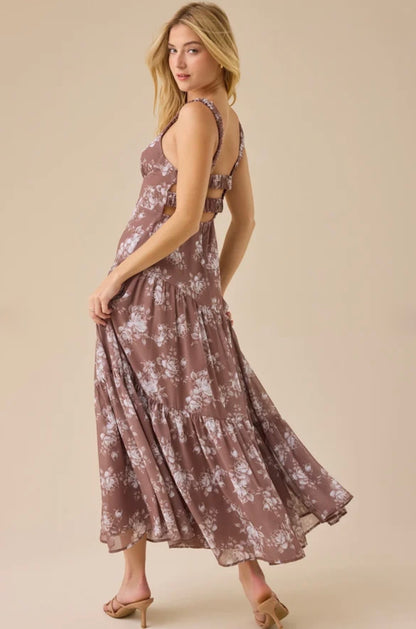 Altar’d State Lacy Floral Maxi Dress