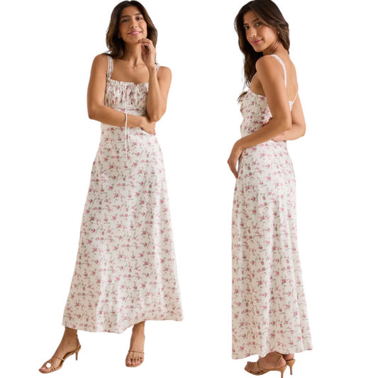 Altar’d State Kya Floral Midi Dress NWT