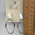 Riah Fashion Silver & Gold Dangle Earrings 2 sets