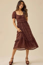 Altar’d State Lottie Textured Maxi Dress NWT