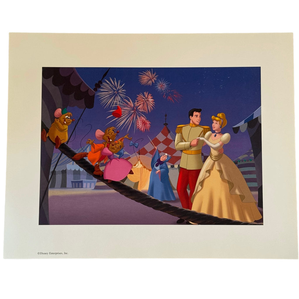 Disney’s Cinderella II Dreams Come True Lithograph Portfolio Set from 2002