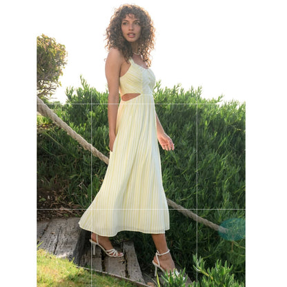 Altar’d State Harper Cutout Maxi Dress NWT