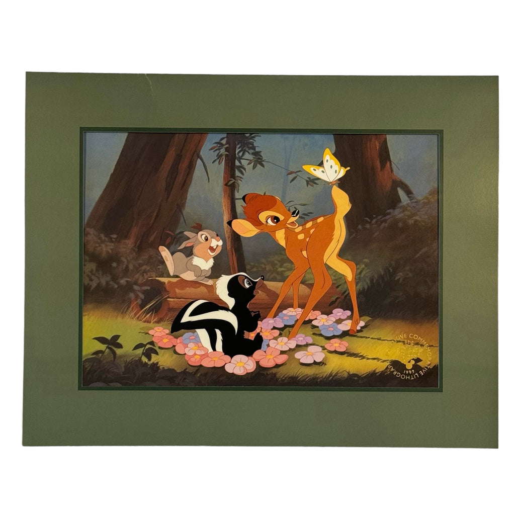 Disney’s Bambi Commemorative Lithograph From 1997