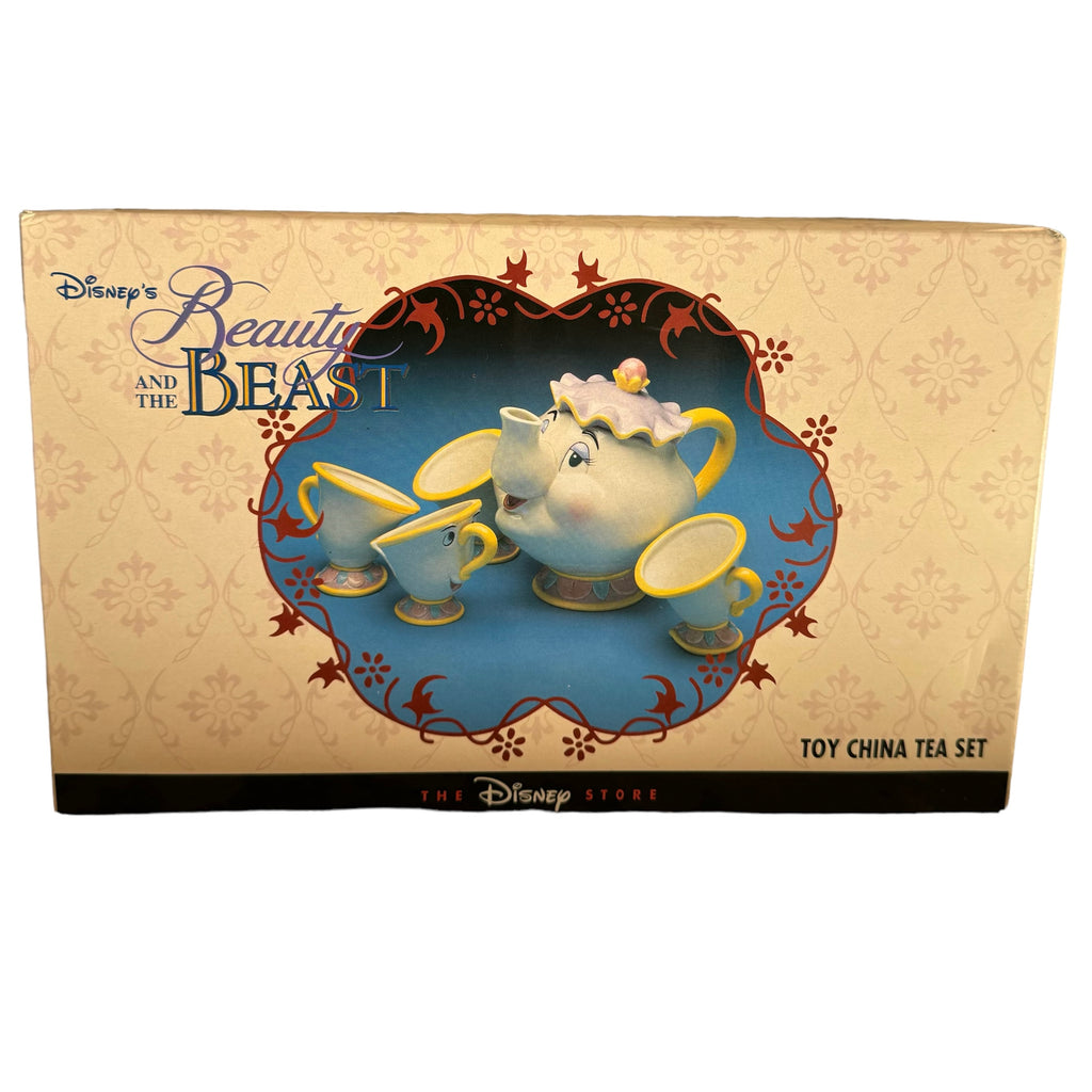 Disney’s Beauty And The Beast Toy China Tea Set 1994