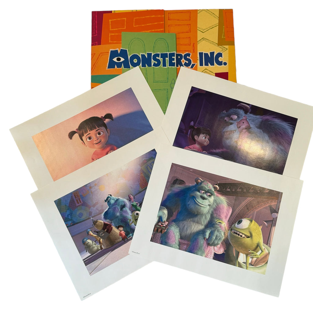 Disney’s Monsters, Inc Exclusive Lithograph Portfolio Set from 2002