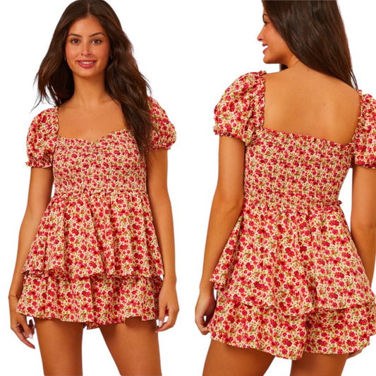 Altar’d State Makayla Floral Romper