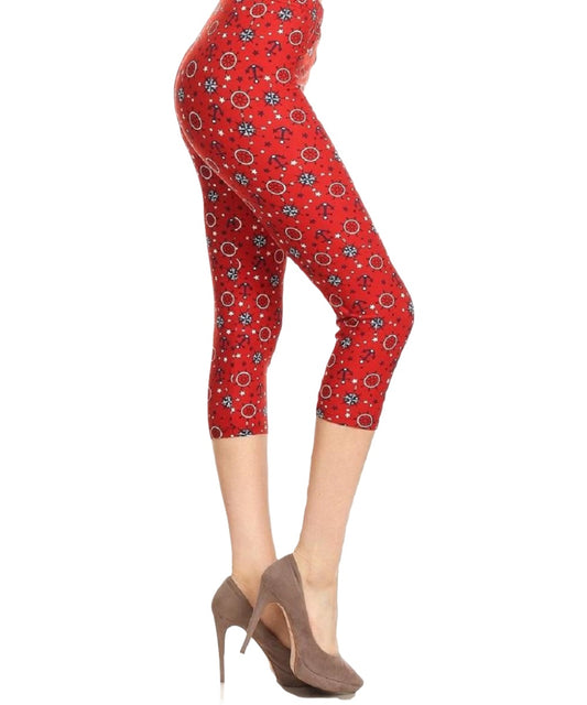 Anchor & Compass Capri Leggings