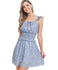 Light Blue Floral Dress - Our Sunshine Boutique
