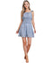 Light Blue Floral Dress - Our Sunshine Boutique