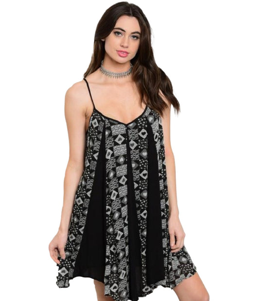 Paisley & Hearts Tribal Dress