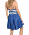 Blue Denim & White Dress - Our Sunshine Boutique