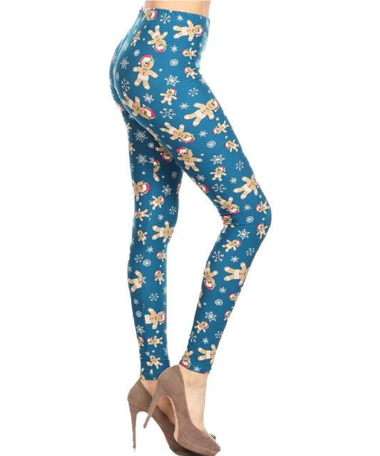 Gingerbread Men Ultra Soft Leggings