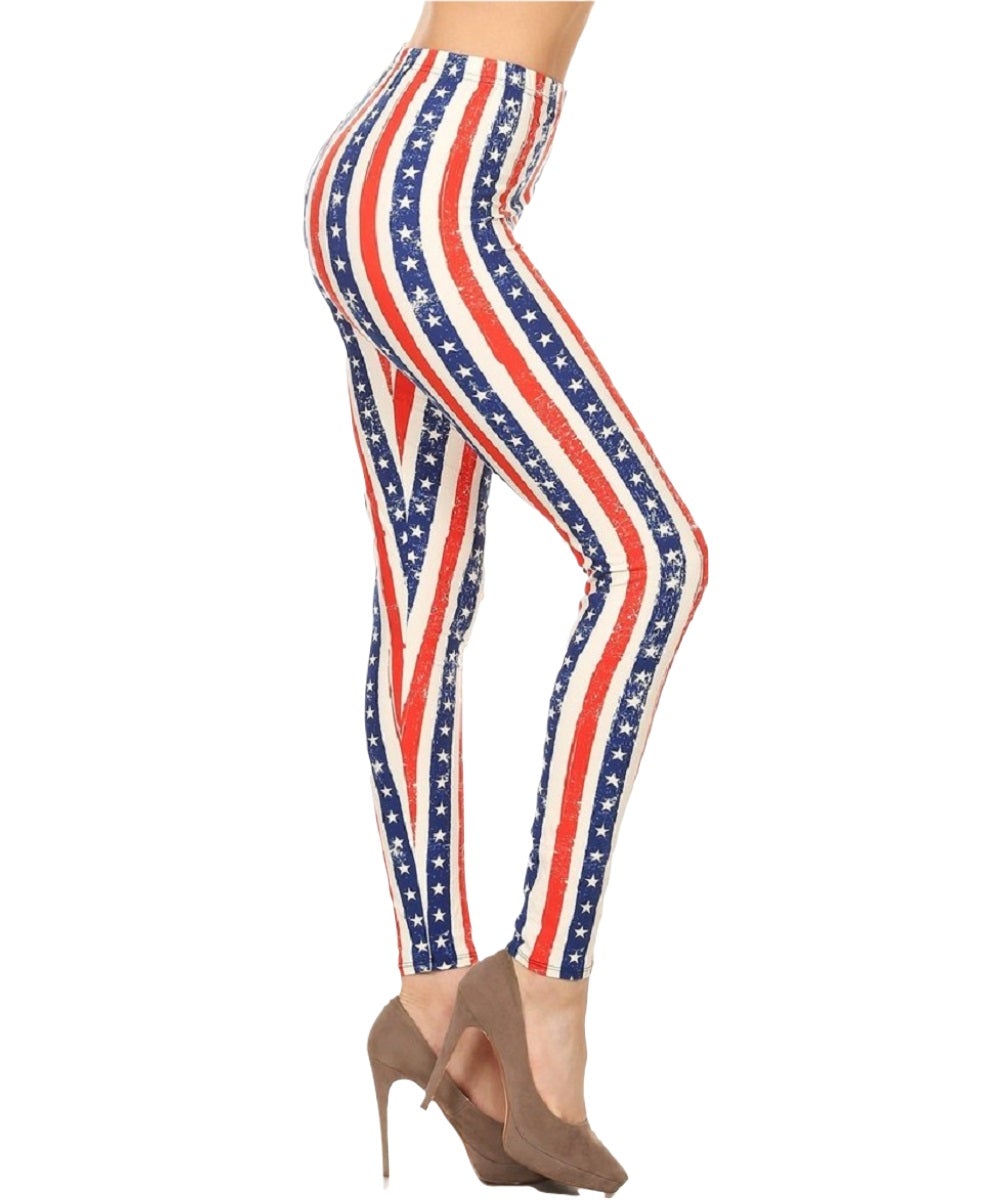 Vintage Stars & Stripes Leggings