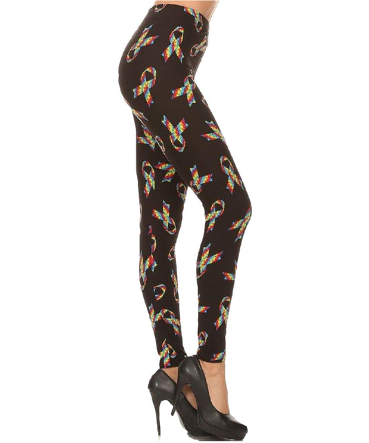 Autism Ribbons Leggings