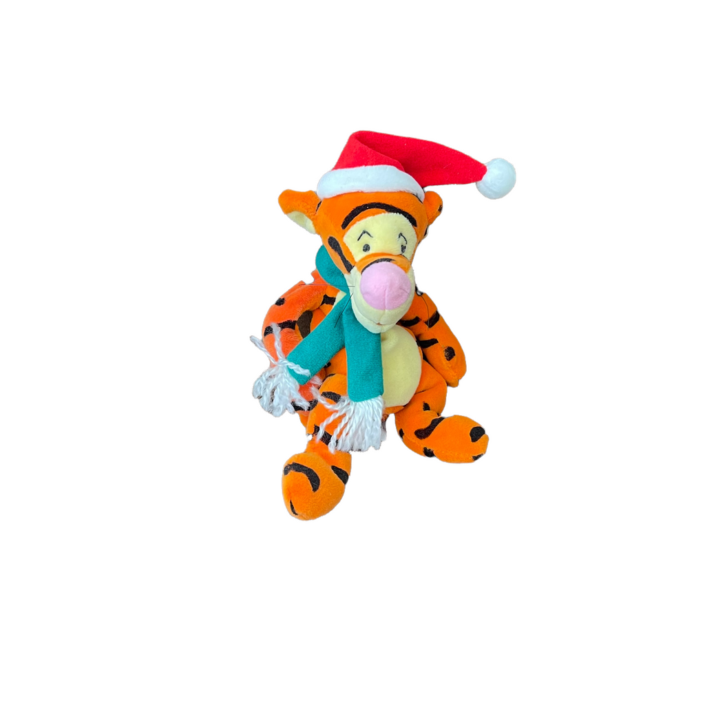 Disney Beanie Christmas Pooh & Tigger NWT