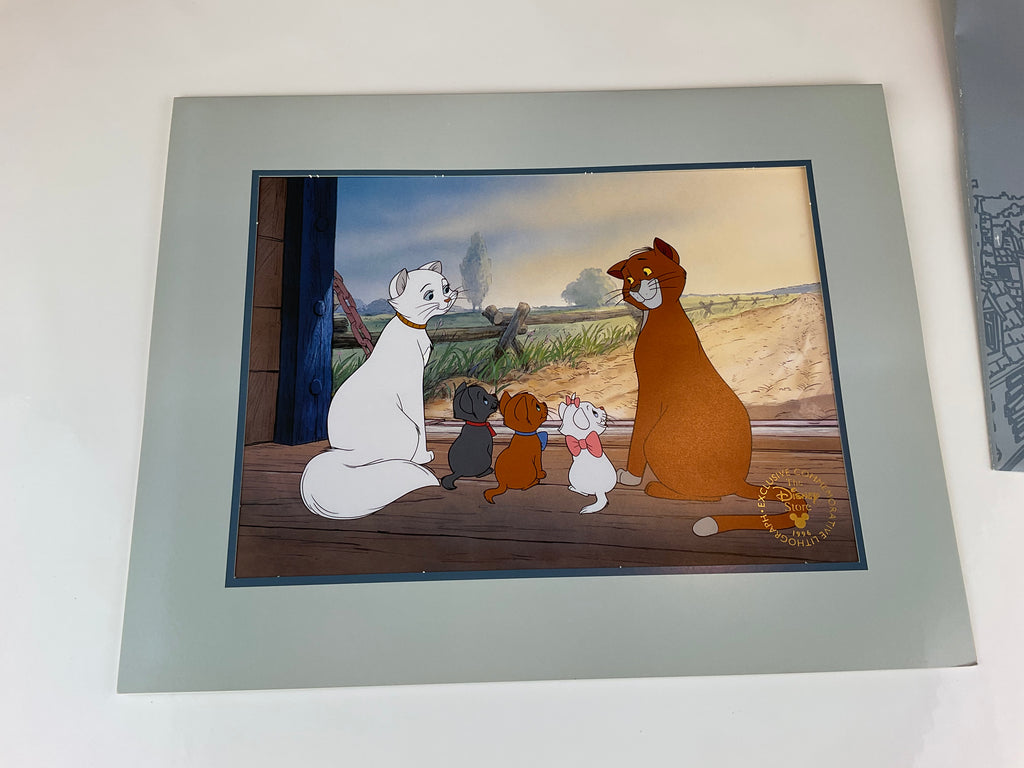 Disney’s The Aristocats Exclusive Commemorative Lithograph from 1996 - Our Sunshine Boutique