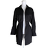 Repeat Offenders Black Zip Up Dress NWT