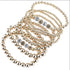 “KEEP CALM” Stackable Beaded Bracelet - Our Sunshine Boutique
