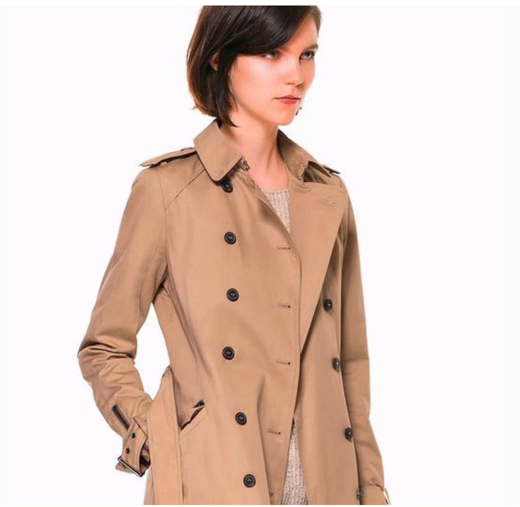 Zara basic trench Clearance
