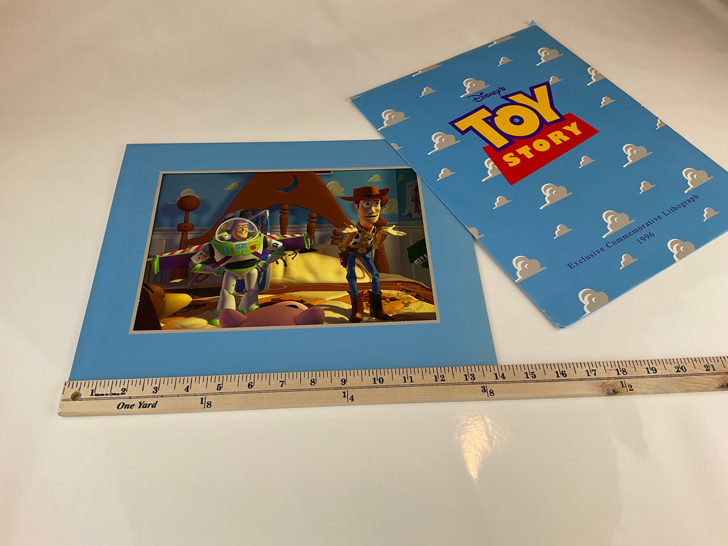 1996 Disneys TOY STORY Exclusive Commemorative Lithograph - Our Sunshine Boutique