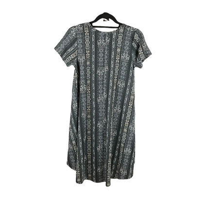 LuLaRoe Knit Pattern Dress Size XSMALL