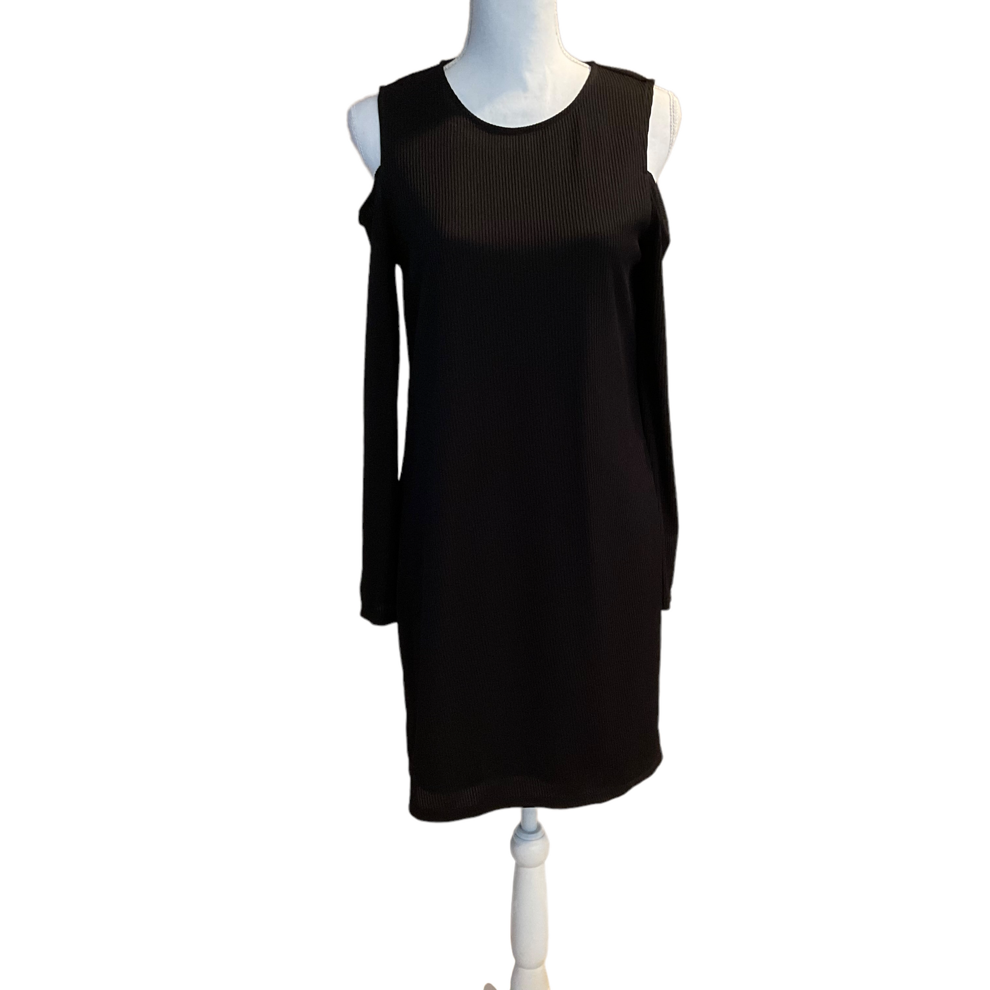 Zara Cold Shoulder Ribbed Knit Dress Our Sunshine Boutique Zara Cold Shoulder Ribbed Knit Dress Our Sunshine Boutique