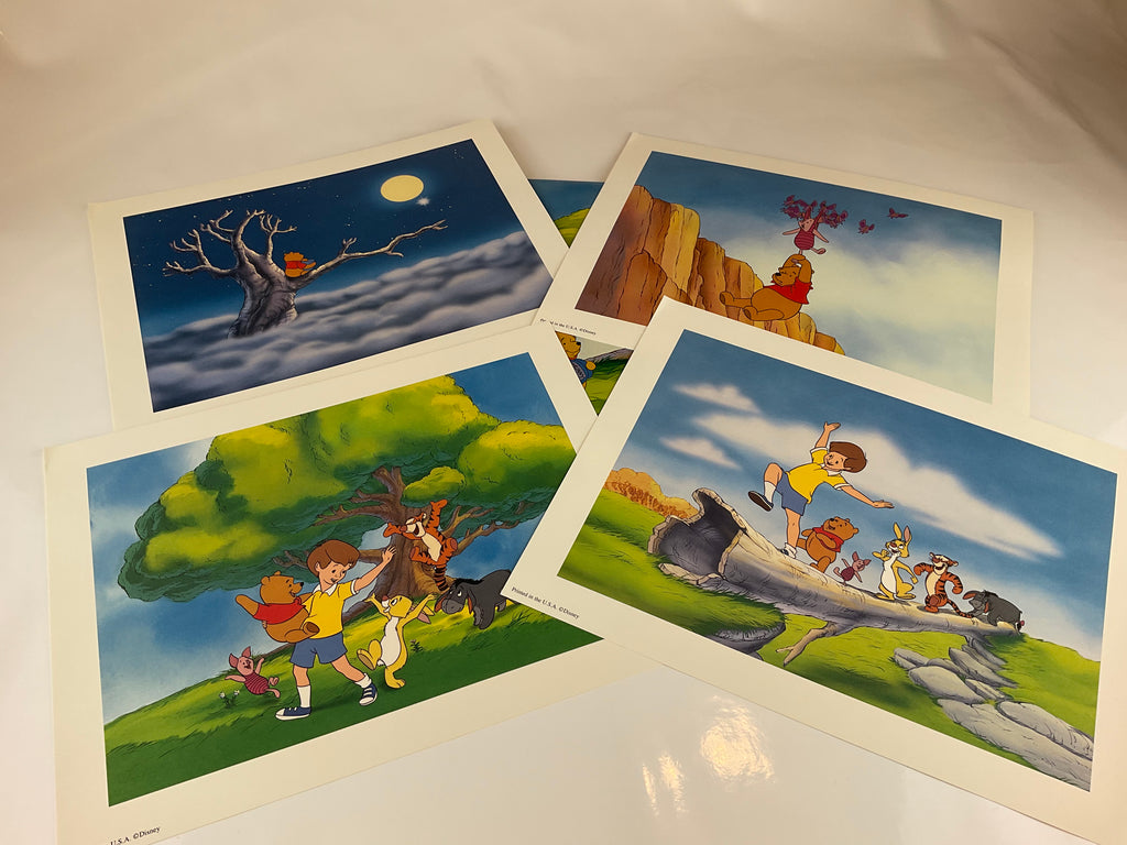 Disney 1997 Pooh’s Grand Adventure Exclusive Lithograph Portfolio - Our Sunshine Boutique