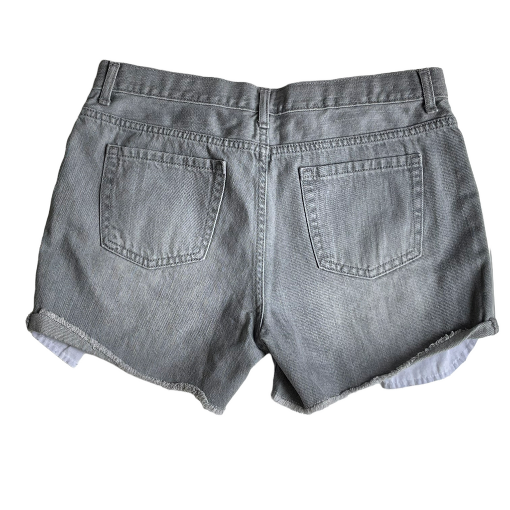 TCP Big Girls Grey Denim Shorts Size 14Plus