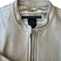 Allan Denis Gold Leather Jacket Size M NWOT