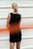 ZARA MINI DRESS WITH DRAPED SIDE SIZE L