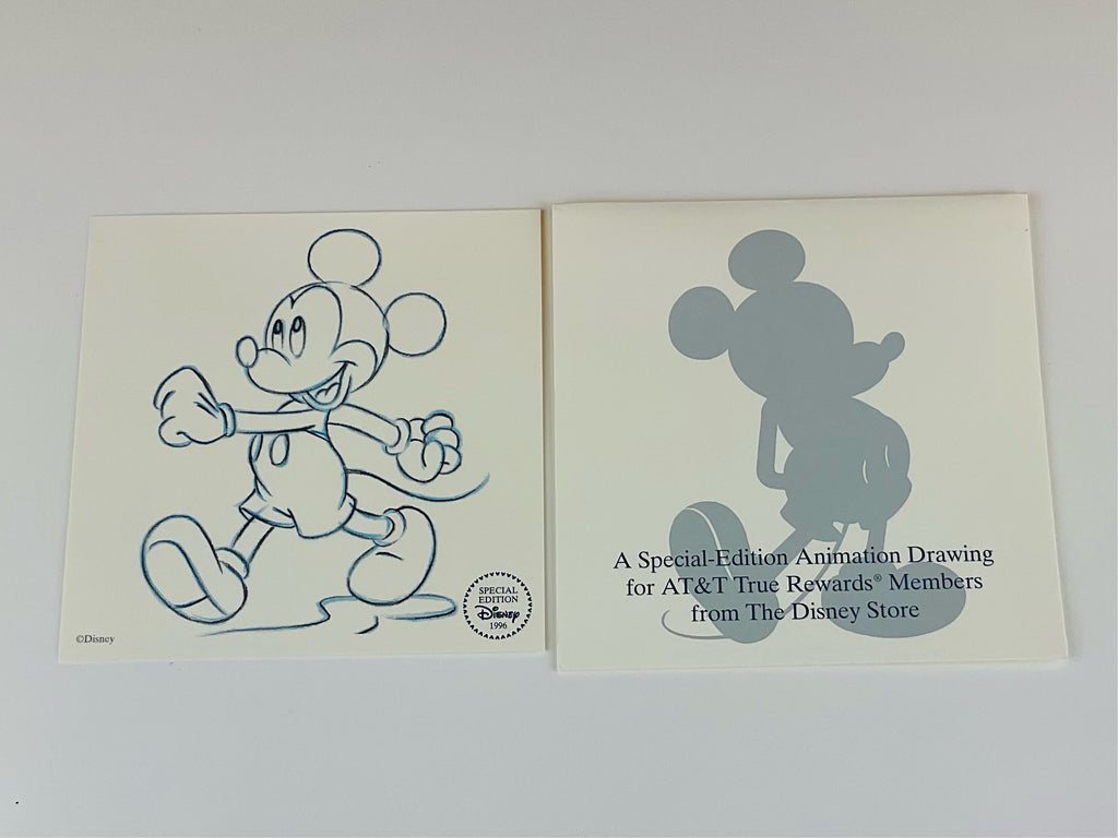 1996　Boutique　of　Mickey　Edition　–　Animation　Sunshine　Disney's　From　Mouse.　Special　Drawing　Our