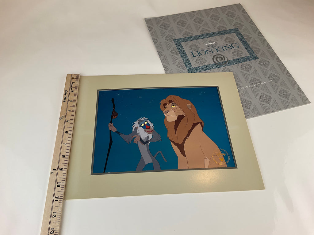 Disney 1995 The Lion King Exclusive Commemorative Lithograph - Our Sunshine Boutique