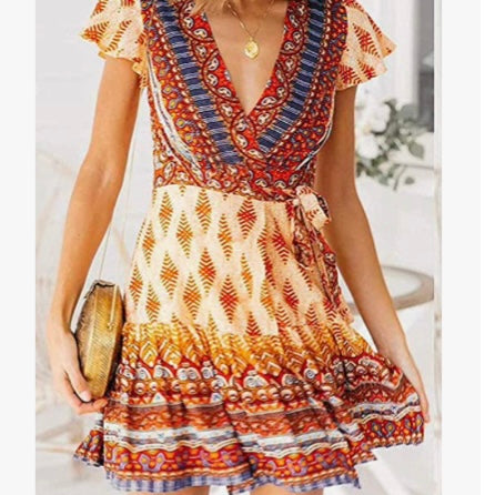 Zasica Wrap dress Size Small