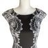 Alfani Black And White Print Dress Size 10 NWT