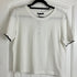 Zara Contrast Wavy T-Shirt Size Medium NWT