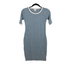 LuLaRoe Knit Dress Blue Marbal Pattern Size XXSmall