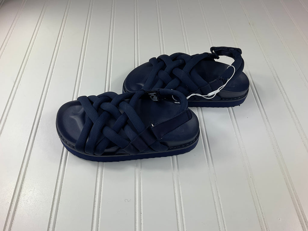 Zara Kids Girls Navy Sandals EU 30 NWOT