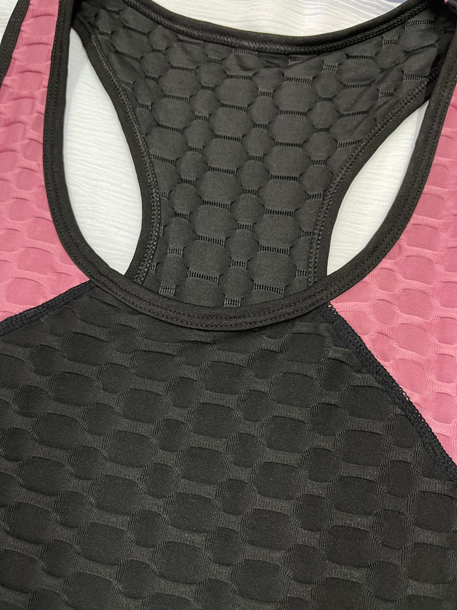 Active 3 Pieces Set with Honeycomb Texture Fabric - Our Sunshine Boutique